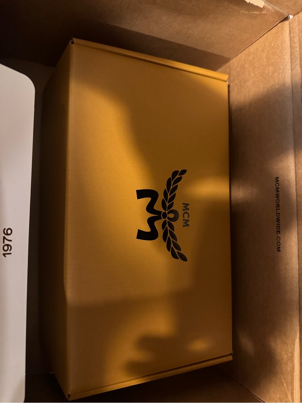 MCM Brown Logo Jelly Sandals - Picture 4 of 4